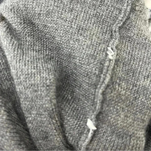 Dolce & Gabbana Alpaca Blend Knit Sweater Top Size 42 Gray Quiet Luxury Top - Picture 9 of 16